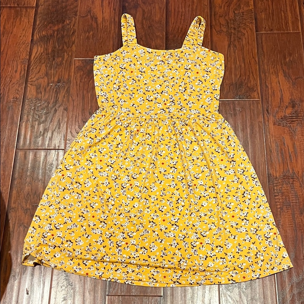 Yellow Floral sundress